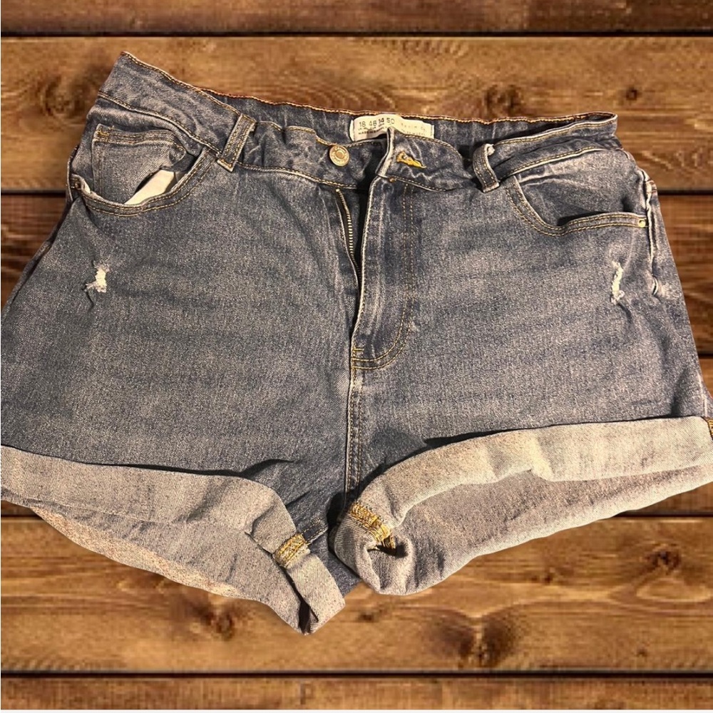 Primark Blue Jean Shorts for Women